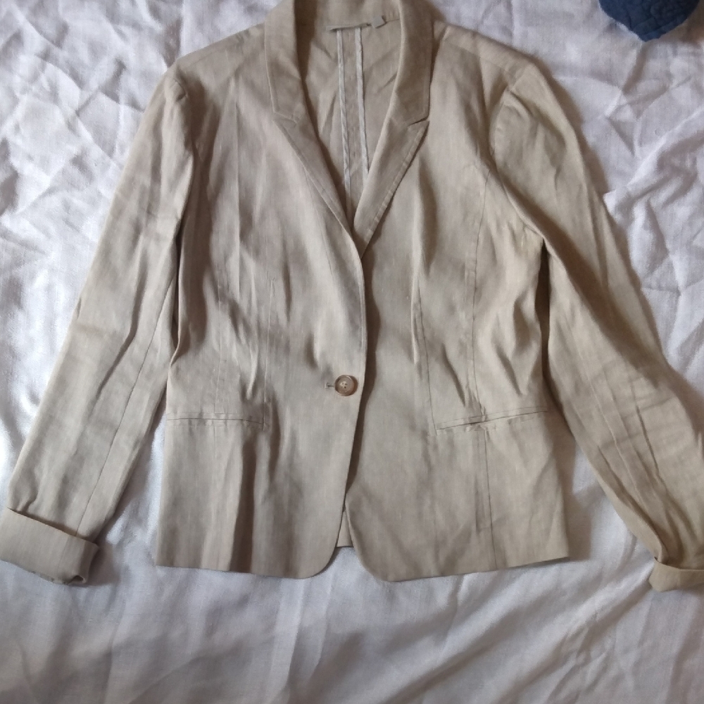 Halogen Beige Blazer